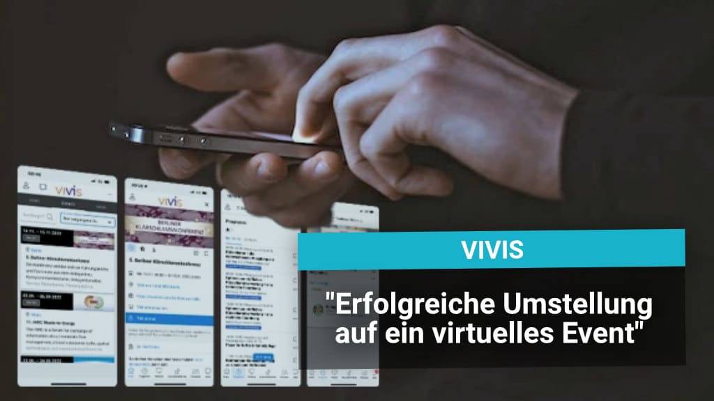 Die VIVIS App von zummit für Veranstaltungen