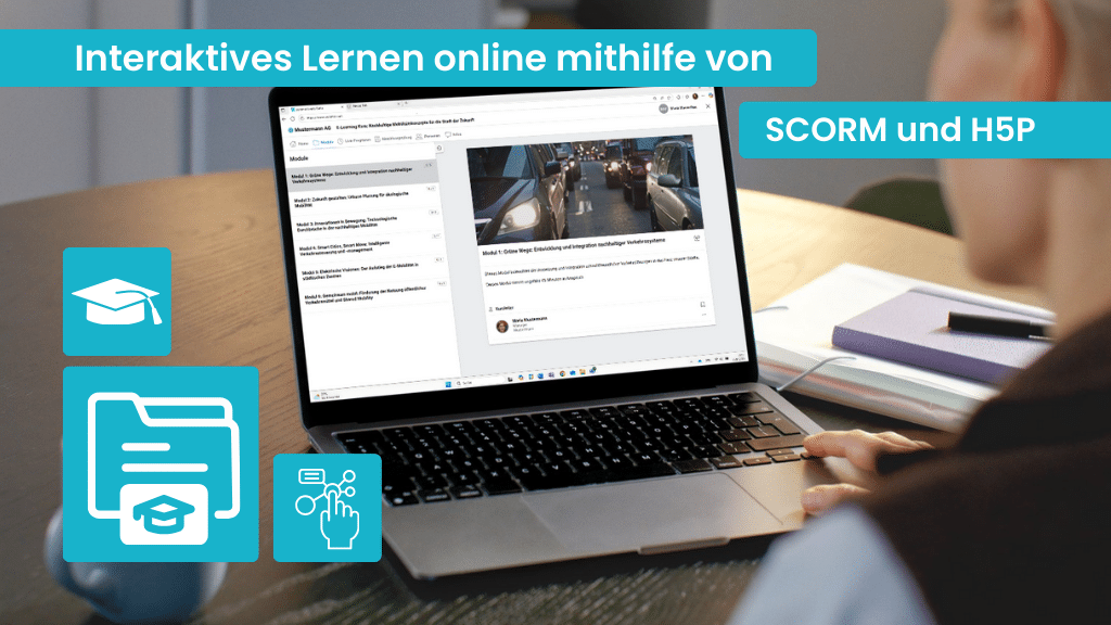 Interaktives Lernen Online mit SCORM und H5P