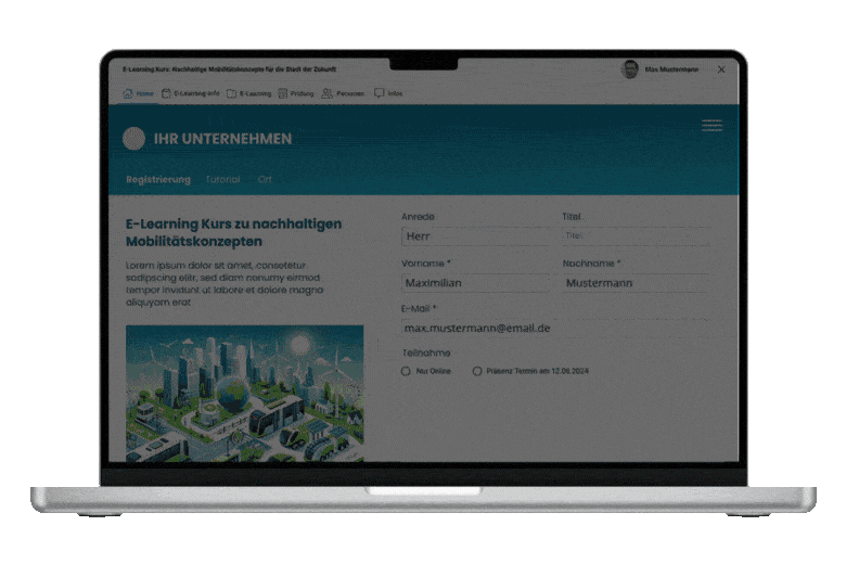 Teilnehmerverwaltung mit zummit